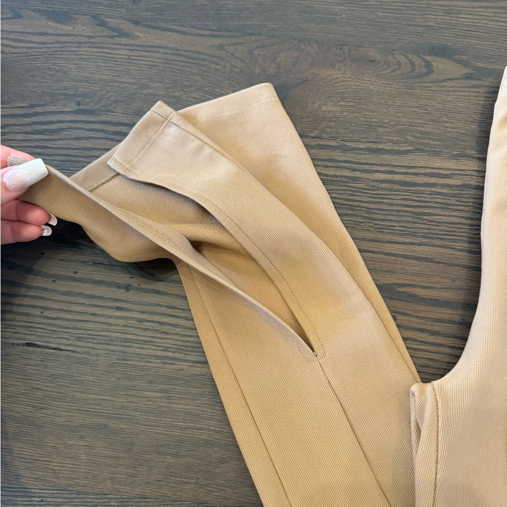 Zara High-Waisted Pants Riding Style Pants - Picture 2 of 5
